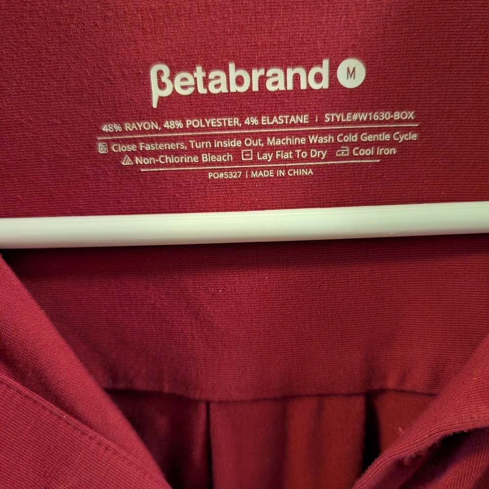 Betabrand Red Shirt